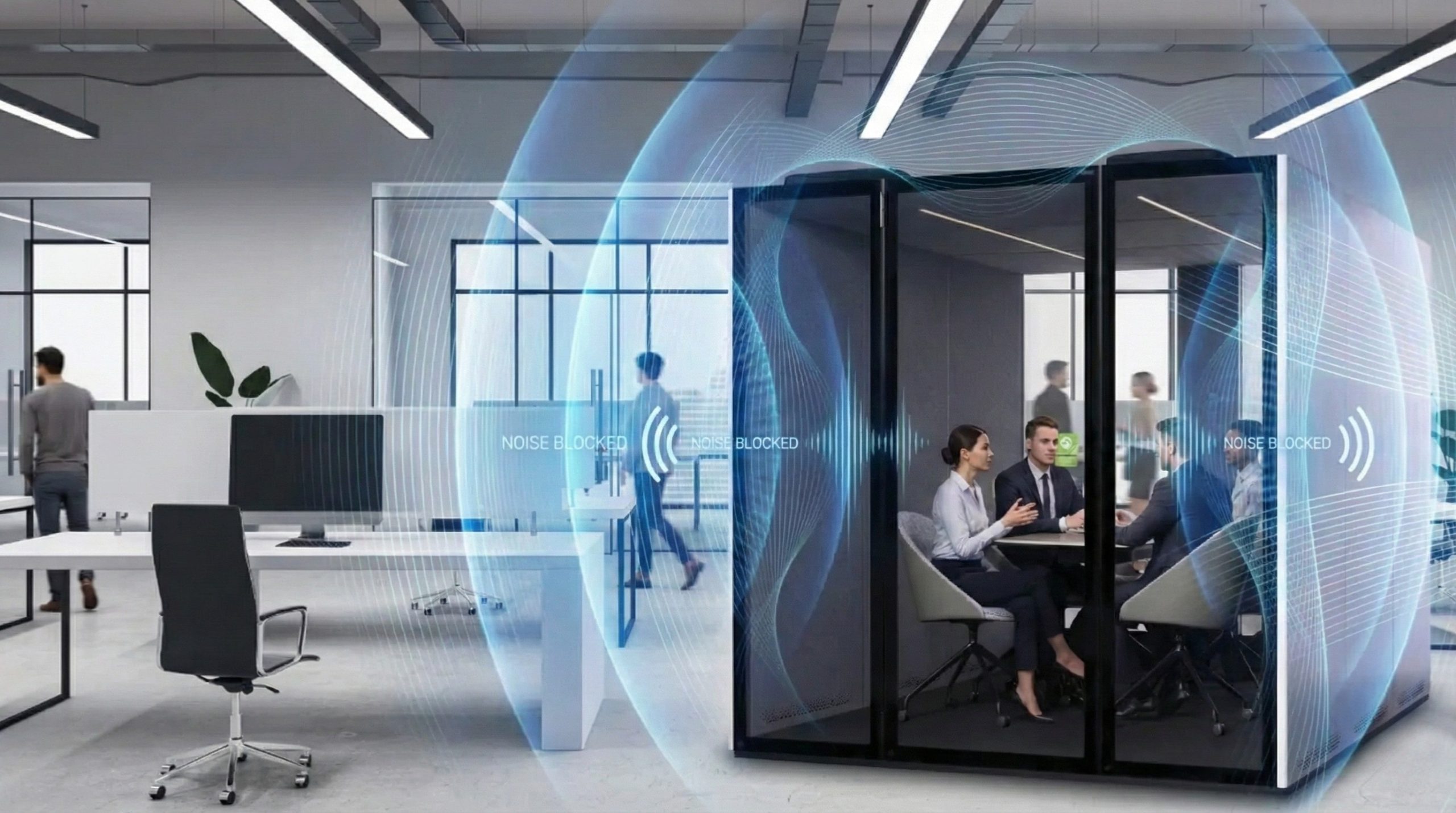 Phonebooth Sound Isolation